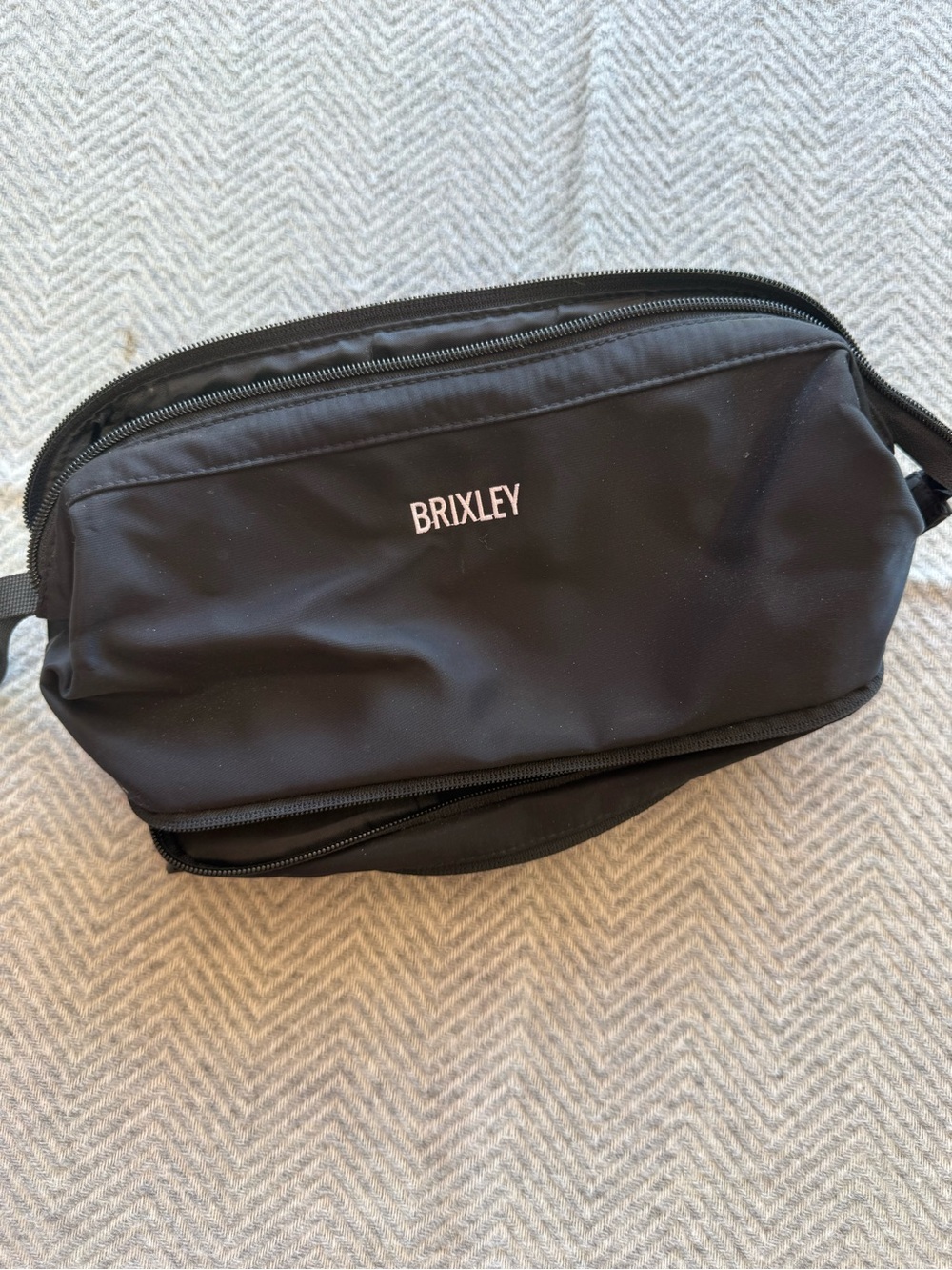 Black Brixley Toiletry Bag